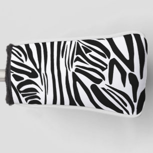 Zebramuster Golf Headcover