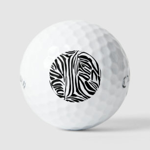 Zebramuster Golfball