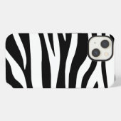 Zebramuster iPhone Hülle (Rückseite (Horizontal))