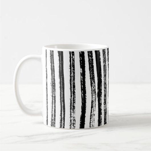 Zebramuster Kaffeetasse (Links)
