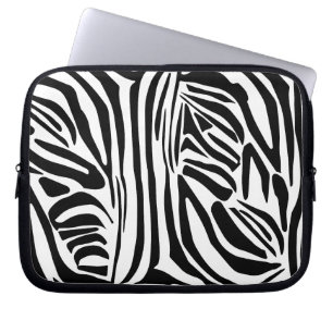 Zebramuster Laptopschutzhülle