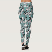 Zebramuster Leggings (Rückseite)