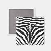 Zebramuster Magnet (Vorderseite/Rückseite)