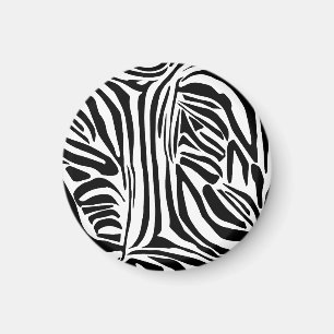 Zebramuster Magnet