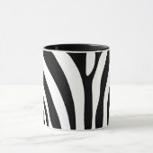 Zebramuster-Mehrfachverbindungsstelleneinzelteile Tasse (Zentrum)