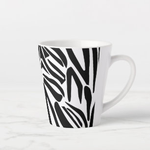 Zebramuster Milchtasse