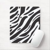 Zebramuster Mousepad (Mit Mouse)