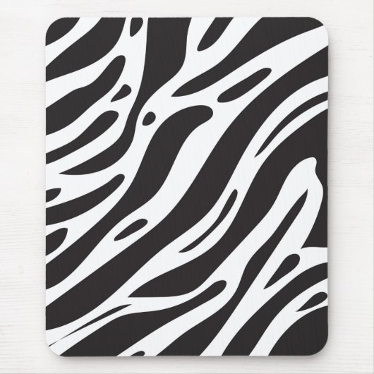 Zebramuster Mousepad (Vorne)