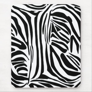 Zebramuster Mousepad