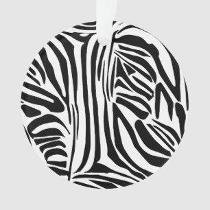 Zebramuster Ornament