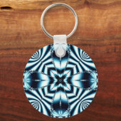 Zebramuster-Schlüsselanhänger Schlüsselanhänger (Vorderseite)