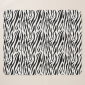 Zebramuster Sherpadecke (Vorderseite (Horizontal))