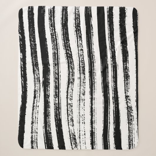 Zebramuster Sherpadecke (Vorderseite)