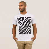 Zebramuster T-Shirt (Vorne ganz)