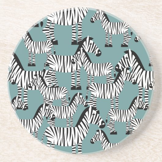 Zebramuster Untersetzer (Vorne)