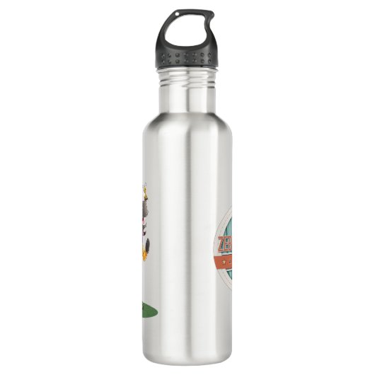 ZebraPark™ 24 Unze, Edelstahl-Wasser-Flasche Edelstahlflasche (Vorderseite)