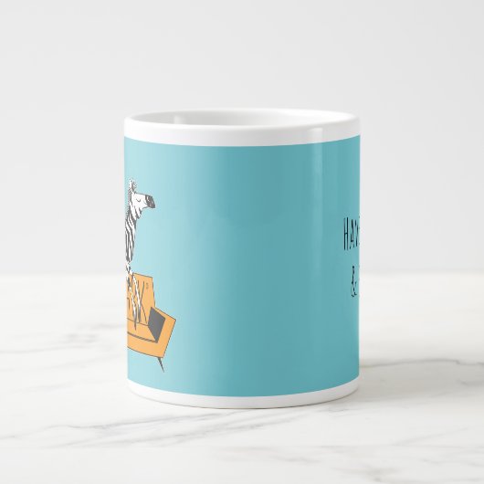 ZebraPark-Logo-Tasse Jumbo-Tasse (Vorderseite)