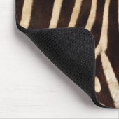 Zebrapelz Mousepad (Ecke)