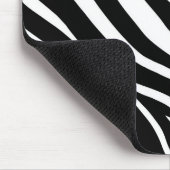 Zebraprint muismat mousepad (Ecke)