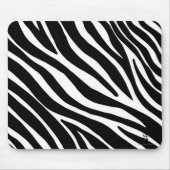 Zebraprint muismat mousepad (Vorne)