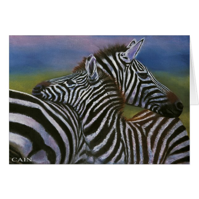 Zebras (Vorderseite (Horizontal))