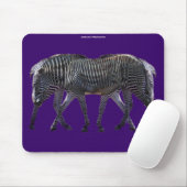 Zebras Afrikanisches Pferd Mousepad (Mit Mouse)