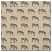 Zebras auf Creme Stoff (Muster)