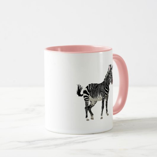 Zebras EDS Ehlers-Danlos-Syndrom Kaffeepause Tasse (VorderseiteRechts)