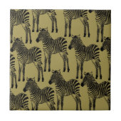Zebras Fliese (Vorderseite)