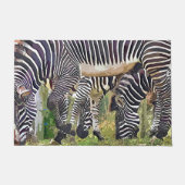 ZEBRAS FUßMATTE (Vorderseite)