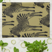 Zebras Geschirrtuch (Gefaltet)
