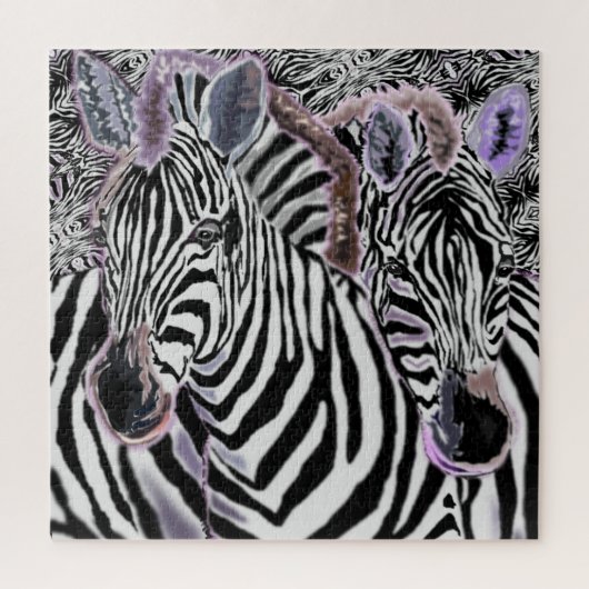 Zebras Hug Puzzle (Vertikal)
