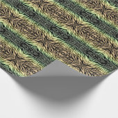 Zebras im Wald Geschenkpapier (Ecke)