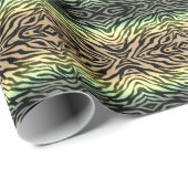 Zebras im Wald Geschenkpapier (Rolleneckpunkt)