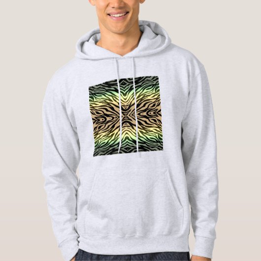 Zebras im Wald Hoodie (Vorderseite)