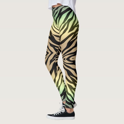 Zebras im Wald Leggings (Links)