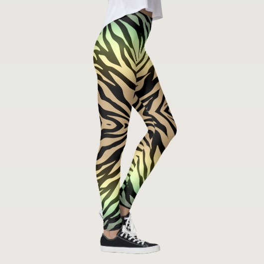 Zebras im Wald Leggings (Rechts)