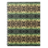 Zebras im Wald Notizblock (Vorderseite)