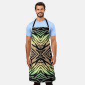 Zebras im Wald Schürze (Getragen)