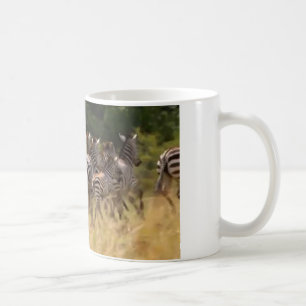 Zebras in Bewegung: Eine Reise von tausend Meilen Kaffeetasse