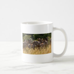Zebras in Bewegung: Eine Reise von tausend Meilen Kaffeetasse