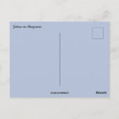 Zebras in Tansania Postkarte (Rückseite)