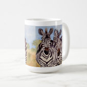 Zebras Kaffeetasse (VorderseiteRechts)