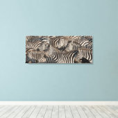 Zebras, Kenia, Afrika Leinwanddruck (Insitu (Holzboden))