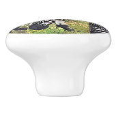 ZEBRAS KERAMIKKNAUF (Seitenansicht)