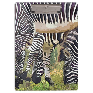 ZEBRAS KLEMMBRETT
