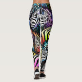 Zebras Leggings (Rückseite)
