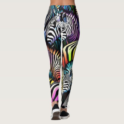 Zebras Leggings (Rückseite)