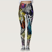 Zebras Leggings (Vorderseite)