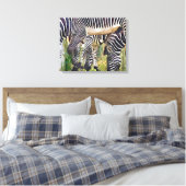 ZEBRAS LEINWANDDRUCK (Insitu (Schlafzimmer))